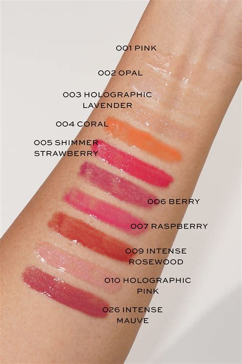 feel unique dior lip glow|Dior lip gloss color chart.